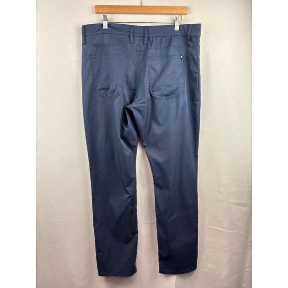 Men’s Travis Mathew Size 36 Navy Blue Slacks - Picture 3 of 6